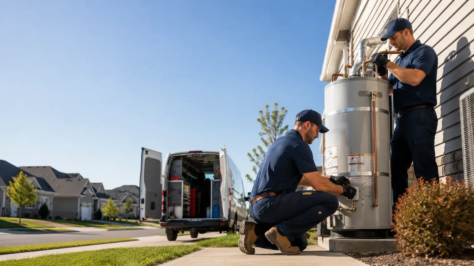 Water Heater Installation in Sunburg, MN